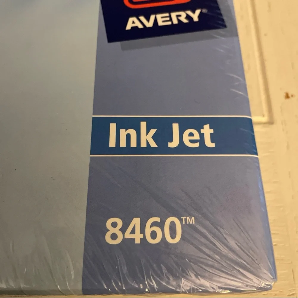 Avery #8460 Inkjet White Mailing Labels 1